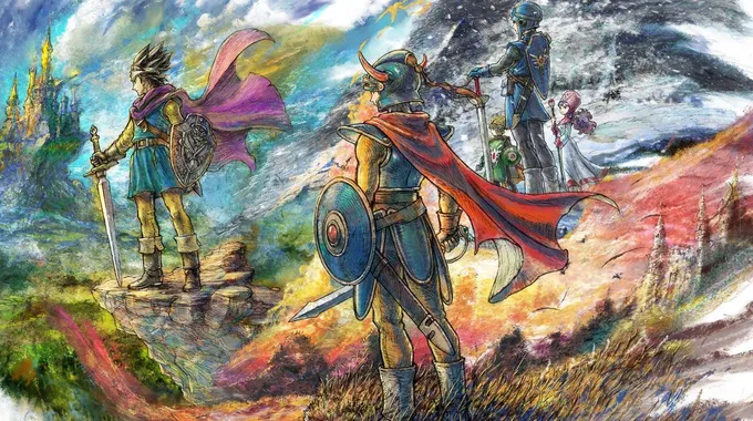 إطلاق Dragon Quest 1 & 2 HD-2D Remake