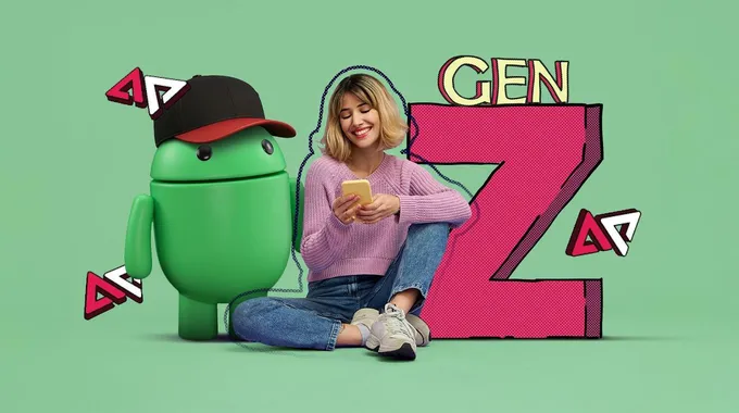 تأثير جيل زد على تصميم أندرويد