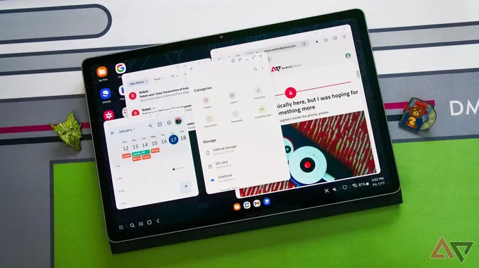 استعراض مميز لجهاز سامسونج جالاكسي تاب S10+
